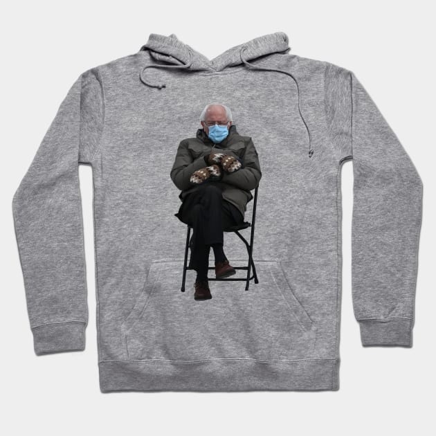 Bernie Sanders Inauguration Meme Hoodie by valentinahramov